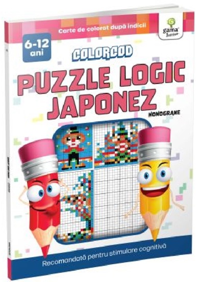 Carte Puzzle logic japonez editura Gama