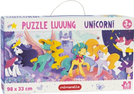 Carte Puzzle luuung - Unicorni editura Kreativ