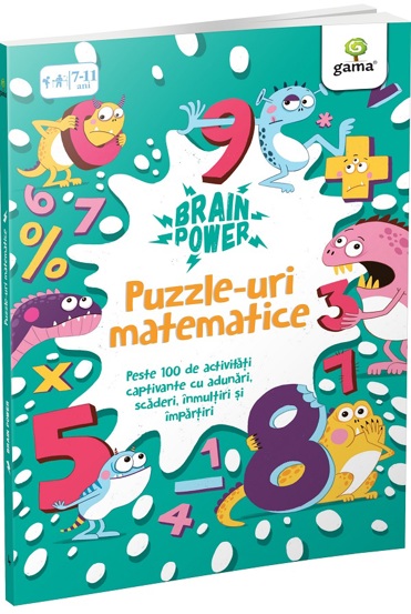 Carte Puzzle-uri matematice editura Gama