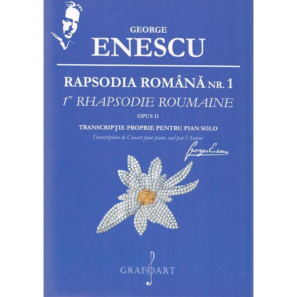 Carte Rapsodia romana nr.1 pentru pian - George Enescu