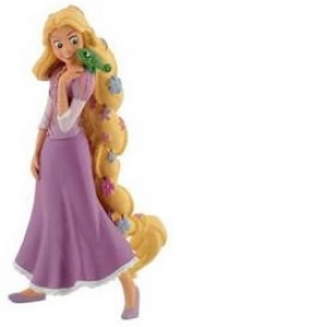 Carte Rapunzel cu flori
