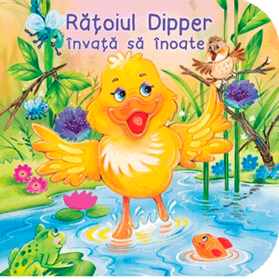 Carte Ratoiul Dipper invata sa inoate   editura Flamingo GD