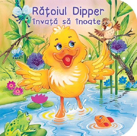 Carte Ratouil diper invata sa inoate editura Flamingo Gd