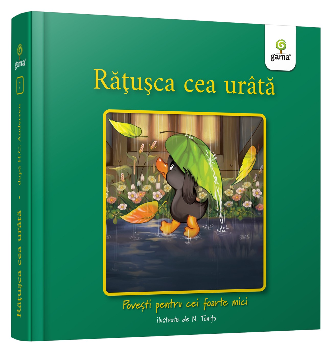Carte Ratusca cea urata   editura Gama