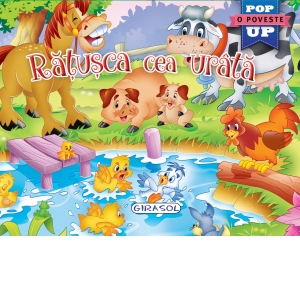 Carte Ratusca cea urata. Carte pop-up
