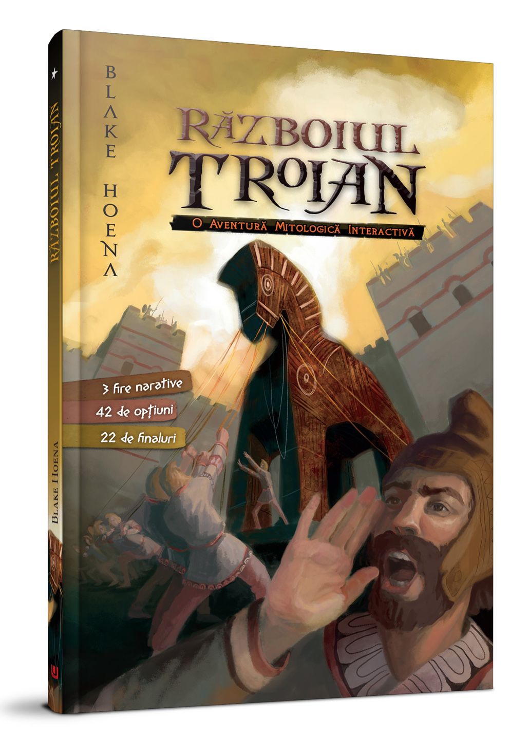 Carte Razboiul Troian autor Blake Hoena editura Unicart