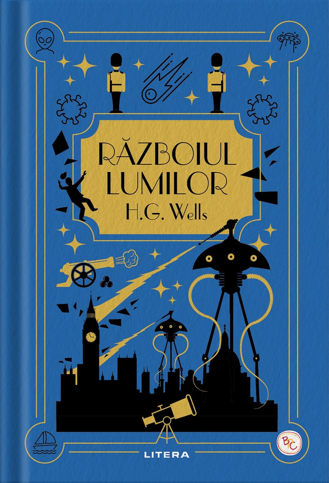 Carte Razboiul lumilor. Volumul 35. Biblioteca pentru copii editura Litera