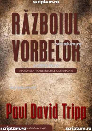 Carte Razboiul vorbelor editura Scriptum