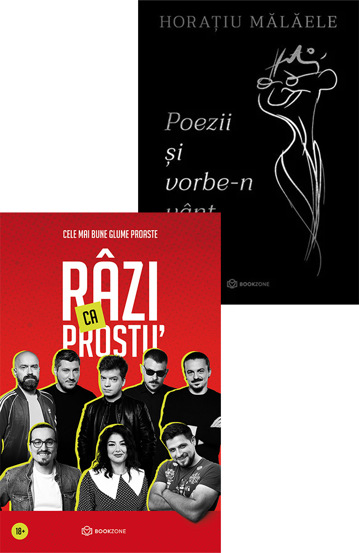 Carte Râzi ca prostu' + Poezii si vorbe-n vant editura Bookzone