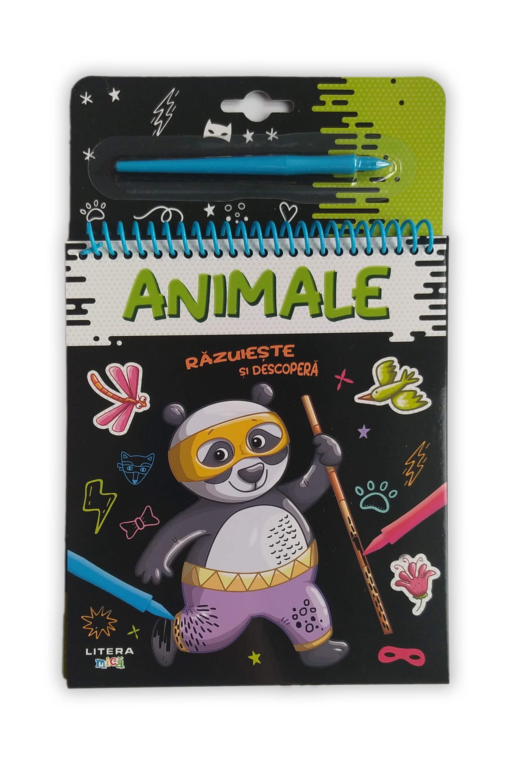 Carte Razuieste si descopera. Animale editura Litera