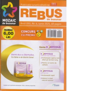 Carte Rebus de buzunar. Nr. 6/2025