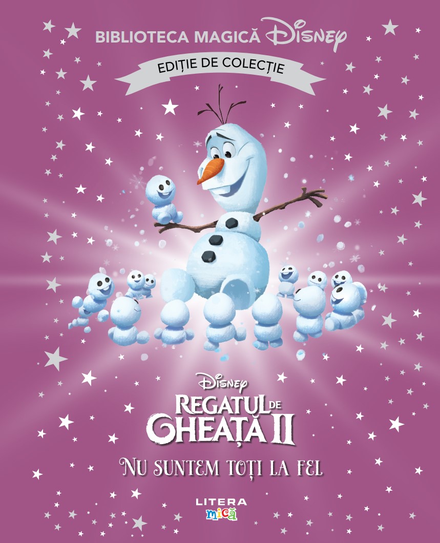 Carte Regatul de gheata II. Nu suntem toti la fel. Volumul 100. Disney. Biblioteca magica