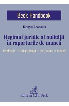 Carte Regimul juridic al nulitatii in raporturile de munca - Dragos Brezeanu editura Dragos Brezeanu