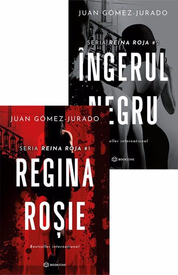 Carte Regina roșie + Îngerul negru editura Bookzone