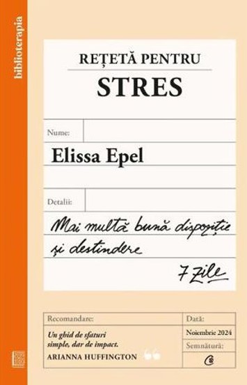 Carte Reteta pentru stres editura Curtea Veche