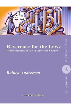 Carte Reverence for the Laws - Raluca Andreescu editura Raluca Andreescu