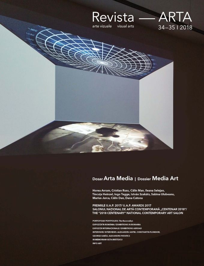 Carte Revista Arta #34-35 / 2018   editura Uniunea Artistilor Plastici din Romania