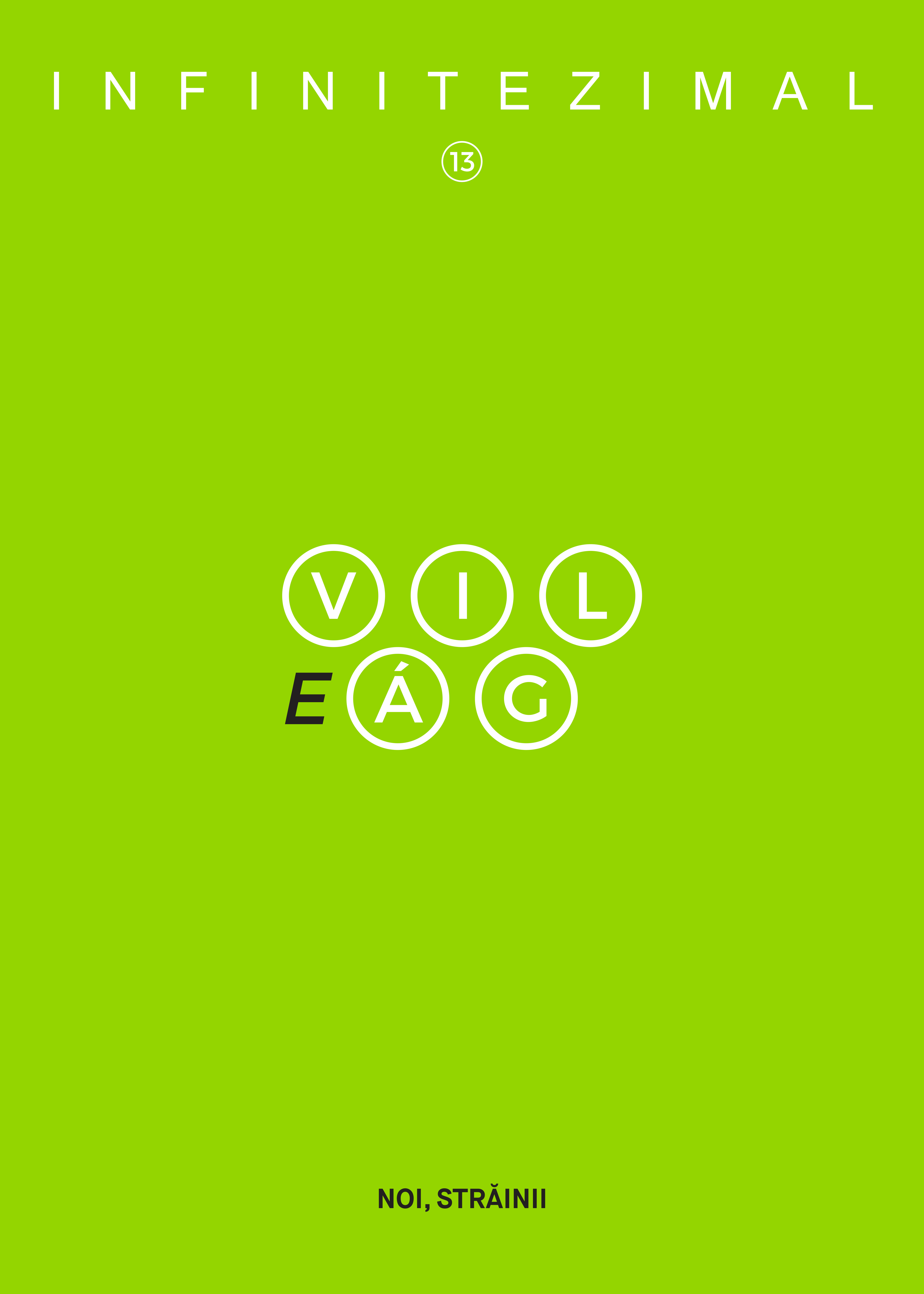 Carte Revista Infinitezimal nr. 13 / 2018   editura Infinitezimal