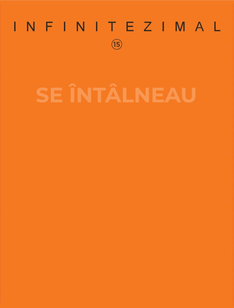Carte Revista Infinitezimal nr. 15   editura Infinitezimal