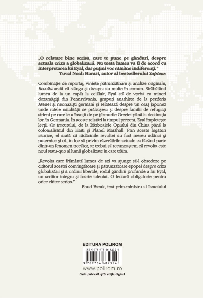Carte Revolta autor Nadav Eyal editura Polirom
