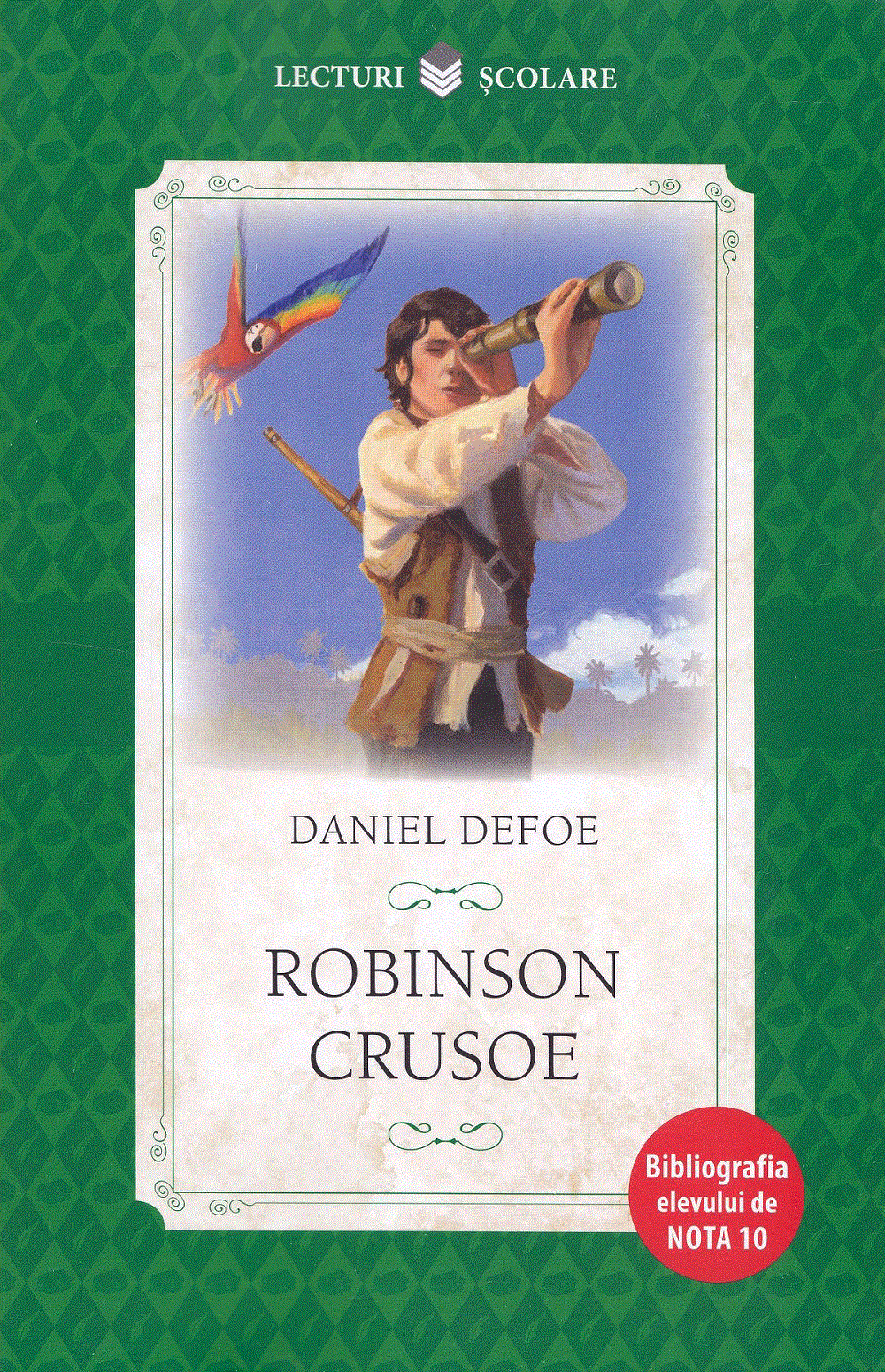 Carte Robinson Crusoe autor Daniel Defoe editura Litera