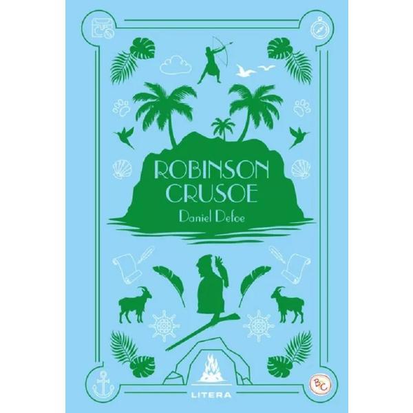 Carte Robinson Crusoe - Daniel Defoe