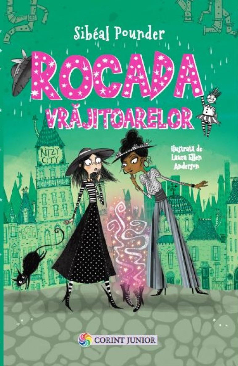 Carte Rocada vrajitoarelor autor Sibeal Pounder editura Corint Junior