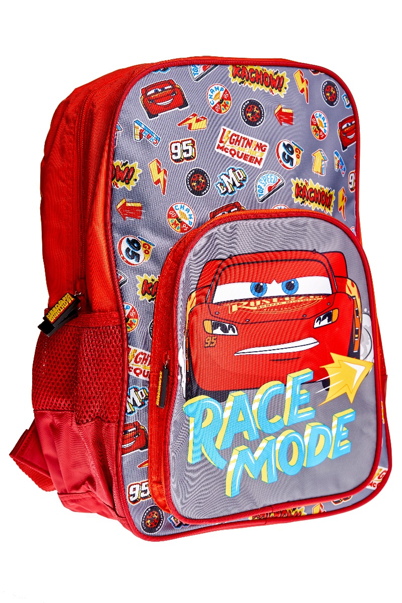 Carte Rucsac primar 1 compartiment si buzunar 38x27x12 cm Cars editura Litera