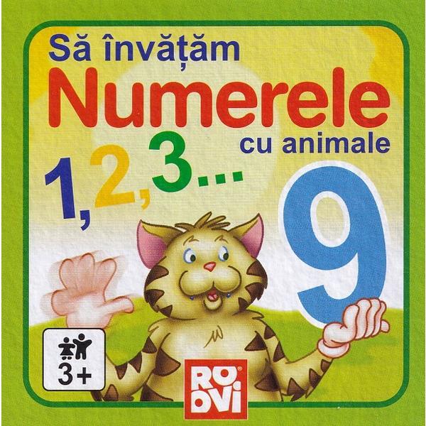 Carte Sa invatam numerele cu animale