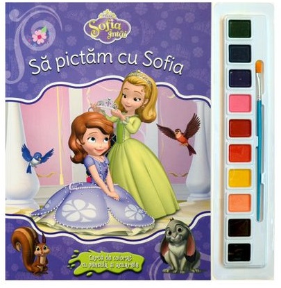 Carte Sa pictam cu Sofia   editura Litera