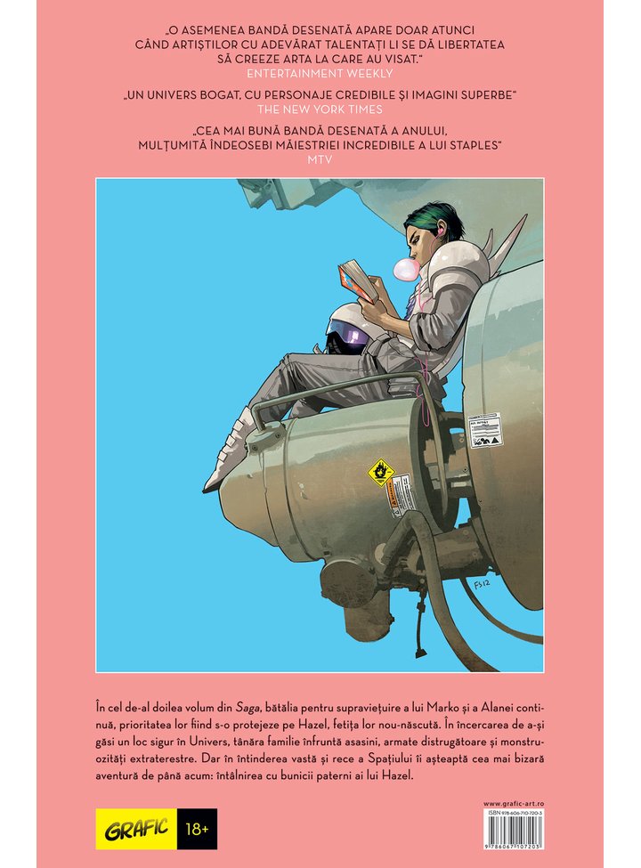 Carte Saga - Volumul 2 autor Brian K. Vaughan editura Grafic