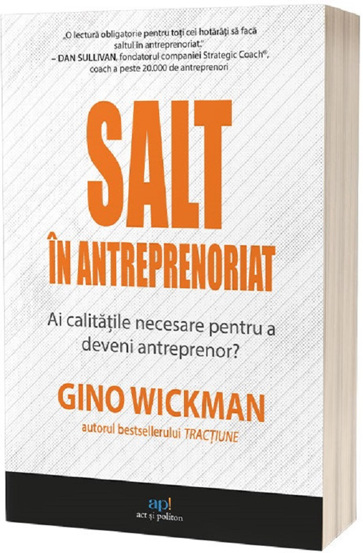 Carte Salt in antreprenoriat editura Act si Politon