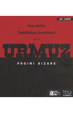 Carte Sambelan la viezuri + CD - Pusa Roth editura Pusa Roth
