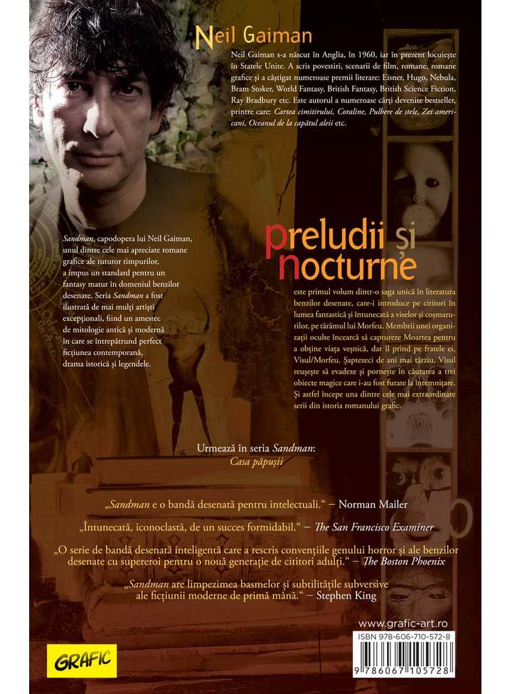 Carte Sandman - Volumul 1 autor Neil Gaiman editura Grafic