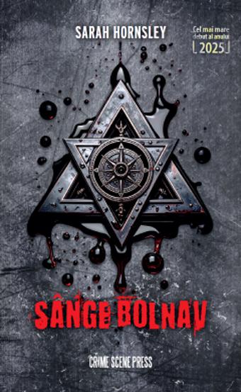 Carte Sange bolnav editura Crime Scene Press