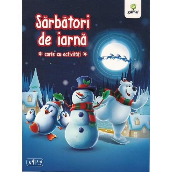 Carte Sarbatori de iarna. Carte cu activitati