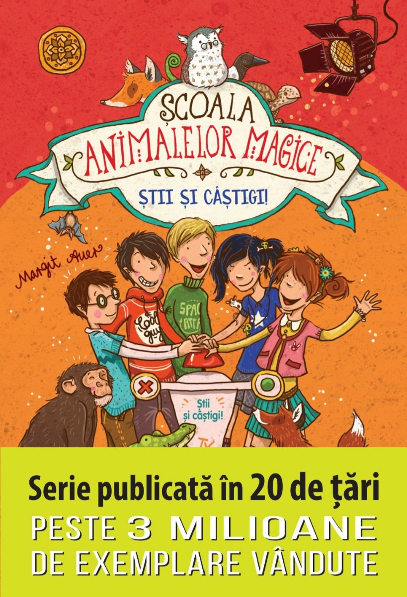 Carte Scoala animalelor magice. Stii si castigi! editura Litera