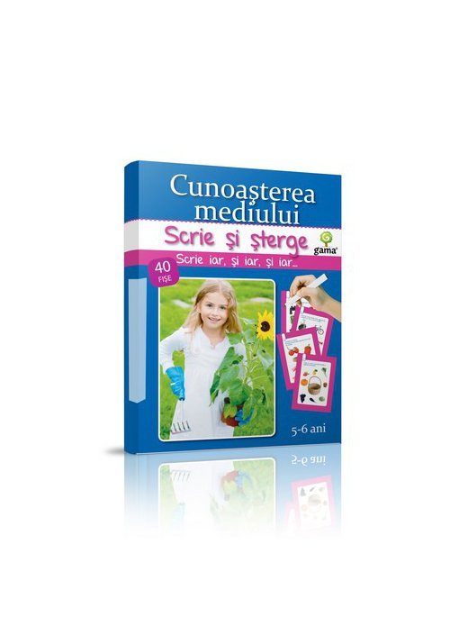 Carte Scrie si sterge - Cunoasterea mediului 5-6 ani editura Gama