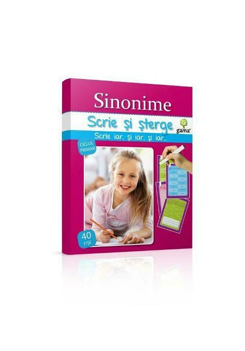 Carte Scrie si sterge - Sinonime editura Gama