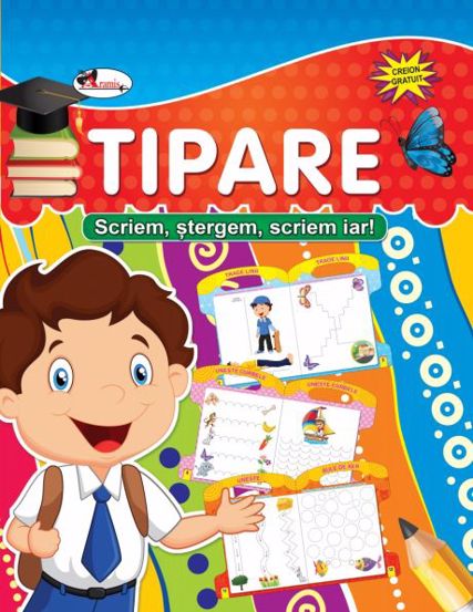 Carte Scriem stergem scriem iar - tipare editura Aramis