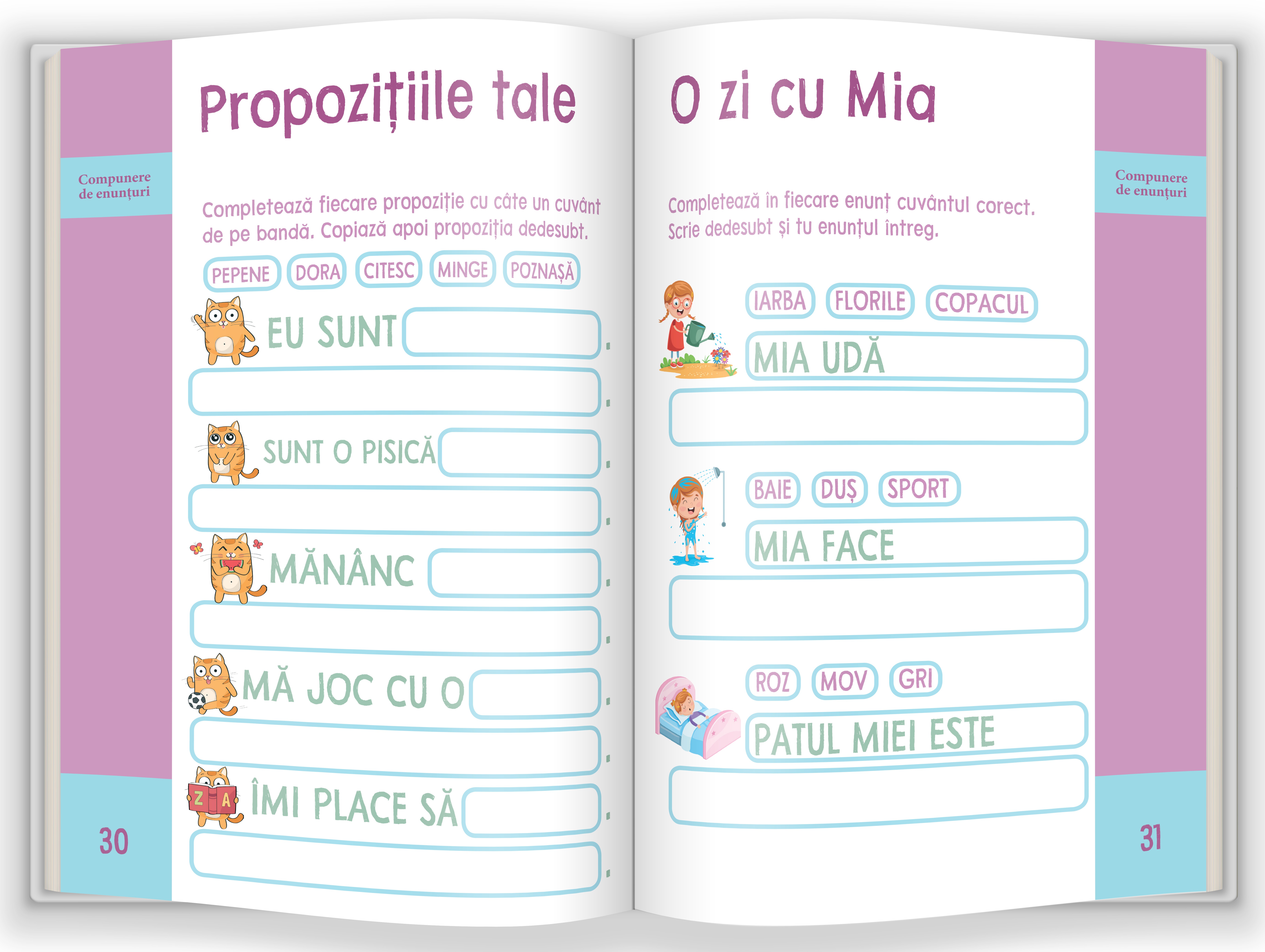 Carte Scriere si construire de enunturi   editura Gama