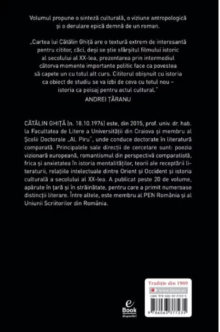 Carte Secolul al XX-lea intre rosu si negru autor Catalin Ghita editura Litera