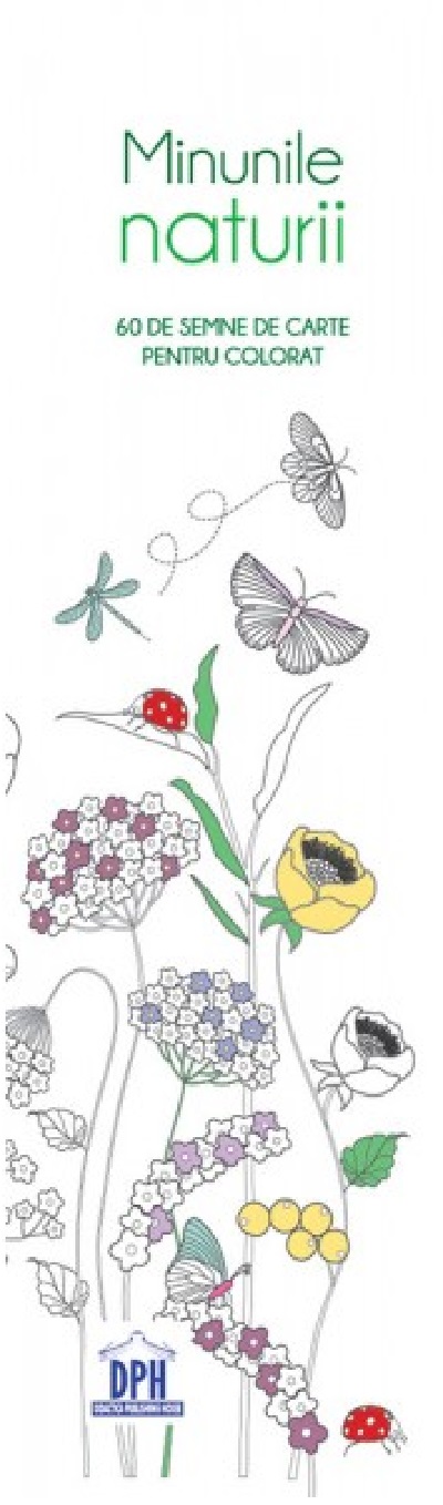 Carte Semne de carte de colorat. Minunile naturii   editura Didactica Publishing House