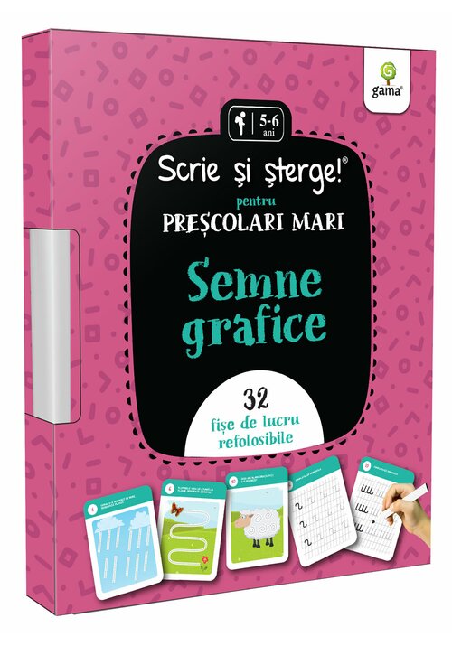 Carte Semne grafice • pentru preșcolari mari editura Gama