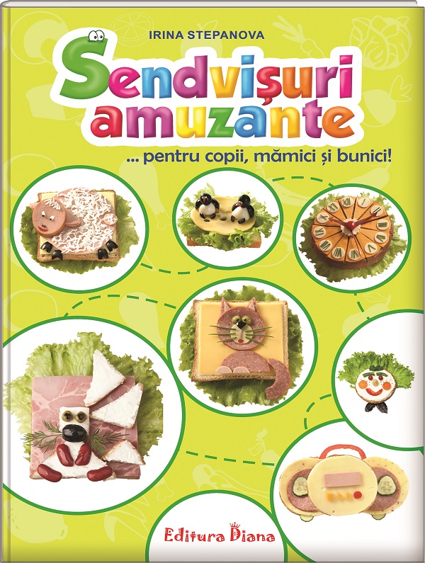 Carte Sendvisuri amuzante pentru copii