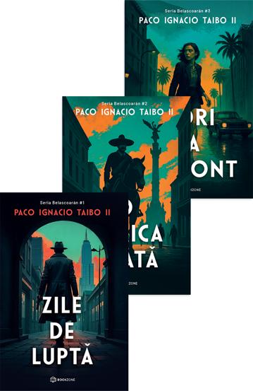 Carte Seria Belascoarán editura Bookzone