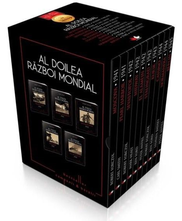 Carte Set Al Doilea Război Mondial (10 volume) editura Litera