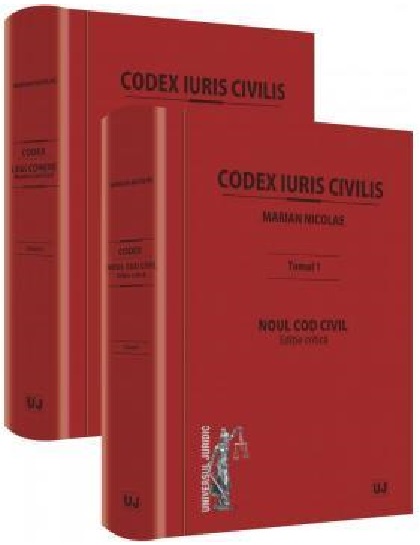 Carte Set Codex Iuris Civilis. Tomul I+II autor Nicolae Marian editura Universul Juridic