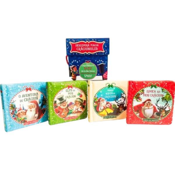 Carte Set Craciun fericit. Cutie cu 4 povesti - Sara Gianassi