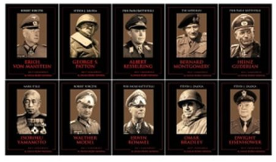Carte Set Mari comandanți în al Doilea Război Mondial (10 volume) editura Litera